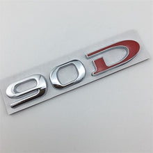 Load image into Gallery viewer, 3D Car Trunk Sticker Rear Badge Emblem Styling for Tesla Model 3 ModelS ModelX Roadster 75D 85D 90D 100D Letter Logo Accessories