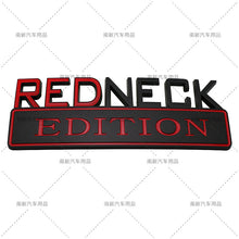 Load image into Gallery viewer, REDNECK EDITION ABS Plastic Emblem Chevrolet