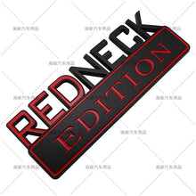 Load image into Gallery viewer, REDNECK EDITION ABS Plastic Emblem Chevrolet