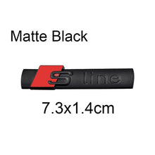 Load image into Gallery viewer, S Line Logo Sticker Metal Alloy Car Badge SLine Emblem Audi