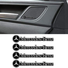 Load image into Gallery viewer, 4pcs Mercedes-Benz Door Speaker Emblem Stickers