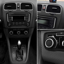 Load image into Gallery viewer, Set Car Interior Central Control Panel Cover Stickers for Volkswagen Golf 6 MK6