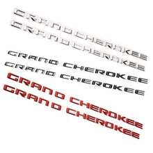 Load image into Gallery viewer, 2pcs Jeep Grand Cherokee Logo Emblem Stickers