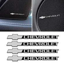 Load image into Gallery viewer, 4pcs Chevrolet Door Speaker Emblem Stickers