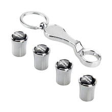 Load image into Gallery viewer, BSXMY Valve Caps with wrench keychain for Land Rover Range Rover