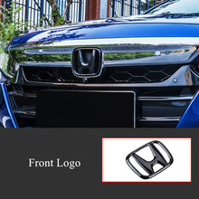 Load image into Gallery viewer, Logo For Honda 10th Civic 2016-2020 ABS Steering Wheel Front Emblem Rear Tailgate Badge Decal Creative Modfication