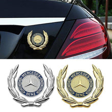 Load image into Gallery viewer, Mercedes-Benz Wreath Emblem Sticker
