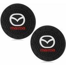 Load image into Gallery viewer, 2pcs Mazda Logo Auto Cup Holder Mats