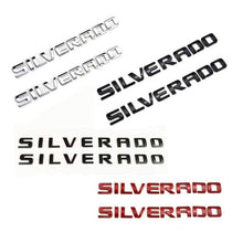 Load image into Gallery viewer, 2pcs Chevrolet Silverado Emblem Stickers