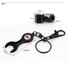 Load image into Gallery viewer, 4pcs Volkswagen LOGO Wheel Tire Valve Caps+Keychain