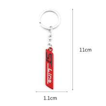 Load image into Gallery viewer, Ford ST Line Metal Keychain