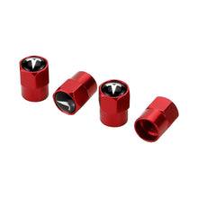 Load image into Gallery viewer, 4pcs Tesla Logo Tire Valve Caps