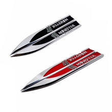 Load image into Gallery viewer, 2pcs Monster Energy Fender Emblem Stickers