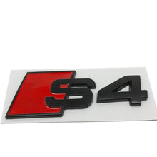 Load image into Gallery viewer, S3 S4 S5 S6 S8 Car Trunk Emblem Audi Black , Metal
