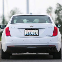 Load image into Gallery viewer, 2pcs Cadillac License Plate Frames with Screw Caps
