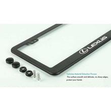 Load image into Gallery viewer, 2pcs Lexus License Plate Frames with Screw Caps