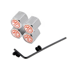 Load image into Gallery viewer, 4pcs MG Logo Wheel Tire Valve Caps