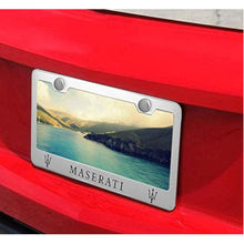 Load image into Gallery viewer, 2pcs Maserati License Plate Frames