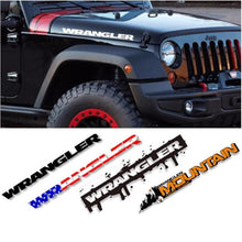 Load image into Gallery viewer, 2pcs Wrangler Logo Decal Stickers