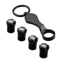 Load image into Gallery viewer, BSXMY Valve Caps with wrench keychain for Land Rover Range Rover