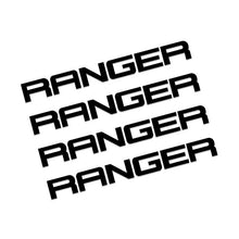 Load image into Gallery viewer, 4pcs Ford Ranger Rim Vinyl Decals