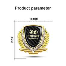 Load image into Gallery viewer, Hyundai Shield Emblem Sticker