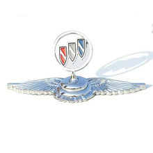 Load image into Gallery viewer, Buick Wing Logo Hood Emblem