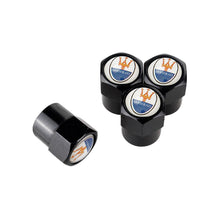 Load image into Gallery viewer, 4pcs Maserati Logo Tire Valve Caps