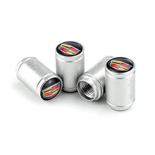 Load image into Gallery viewer, 4pcs Cadillac Sports Logo Tire Valve Caps