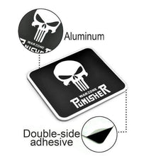 Load image into Gallery viewer, Aluminum Punisher Skull Emblem
