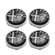 Load image into Gallery viewer, 4pcs Alfa Romeo Wheel Center Caps