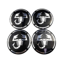 Load image into Gallery viewer, 4pcs 56mm Abarth Wheel Center Hub Sticker for Fiat