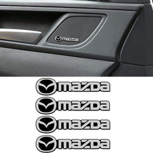 Load image into Gallery viewer, 4pcs Mazda Door Speaker Emblem Stickers