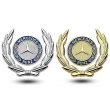 Load image into Gallery viewer, Mercedes-Benz Wreath Emblem Sticker