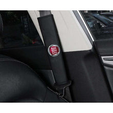 Load image into Gallery viewer, 2pcs FIAT Logo Seat Belt Pads