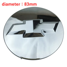 Load image into Gallery viewer, 4pcs 83mm Chevrolet Logo Wheel Center Caps