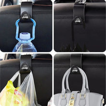 Load image into Gallery viewer, 2/4pcs Jeep Car Seat Headrest Hooks