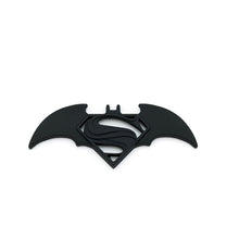 Load image into Gallery viewer, Superman Batman Silver Emblem Sticker