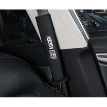 Load image into Gallery viewer, 2pcs Honda Mugen Logo Seat Belt Pads