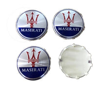 Load image into Gallery viewer, 4pcs 60mm Maserati Logo Wheel Center Caps