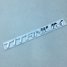 Load image into Gallery viewer, Metal Fo Front Rear Letter Sticker