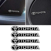 Load image into Gallery viewer, 4pcs Toyota Door Speaker Emblem Stickers
