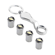 Load image into Gallery viewer, Chevrolet Logo Wheel Tire Valve Caps