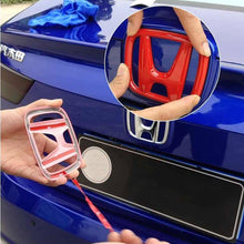 Load image into Gallery viewer, Logo For Honda 10th Civic 2016-2020 ABS Steering Wheel Front Emblem Rear Tailgate Badge Decal Creative Modfication