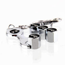 Load image into Gallery viewer, R Line TIRE VALVE+KEYCHAIN FOR VOLKSWAGEN