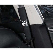 Load image into Gallery viewer, 2pcs Toyota Logo Seat Belt Pads