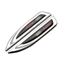 Load image into Gallery viewer, Audi Fender Emblem Stickers
