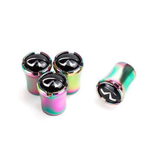 Load image into Gallery viewer, 4pcs Infiniti Logo Tire Valve Caps