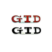 Load image into Gallery viewer, Golf GTD Black Emblem Sticker