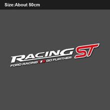 Load image into Gallery viewer, Racing ST Vinyl Decal for Ford